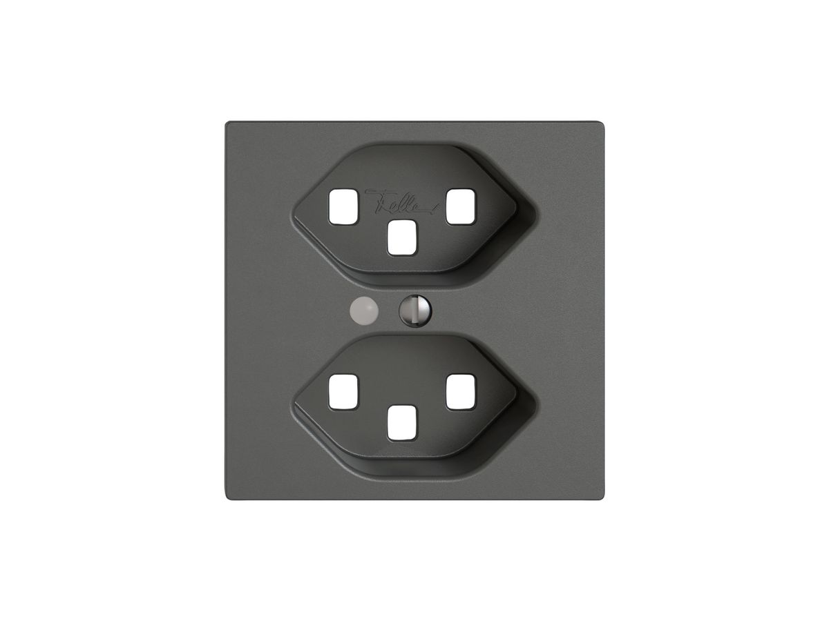 Montageset EDIZIO.liv SNAPFIX® für 2×T23 mit Frontlinse dgu
