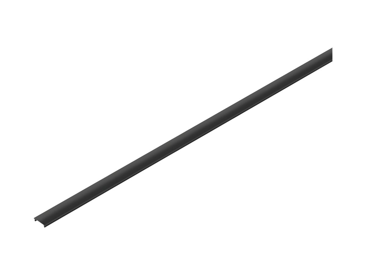 Abdeckung SLV 48V TRACK Kunststoff 2000×26×6mm schwarz