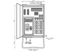 Verteilerschrank Demelectric 100A 69kVA NH00 IP44 rot