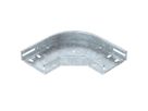 Bogen BET RB 90° 35×100mm Stahl feuerverzinkt