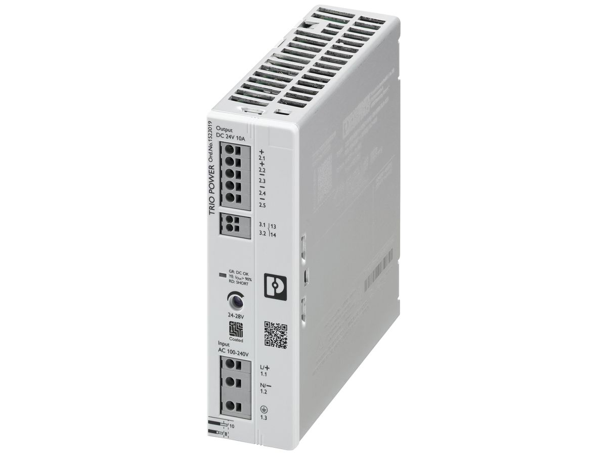 Schaltnetzteil PX TRIO3-PS/1AC/24DC/10/CO 1L OUT 24VDC/10A