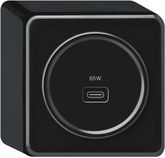 AP-USB-Ladesteckdose origin 1×USB-C 3250mA 20V schwarz