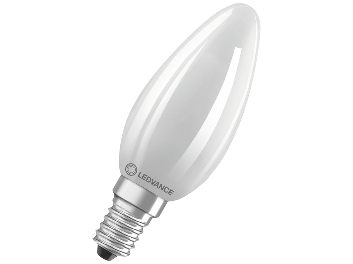 LED-Lampe LEDVANCE CLAS B E14 5.5W 806lm 2700K DIM Ø35×100mm B10.5 mattiert