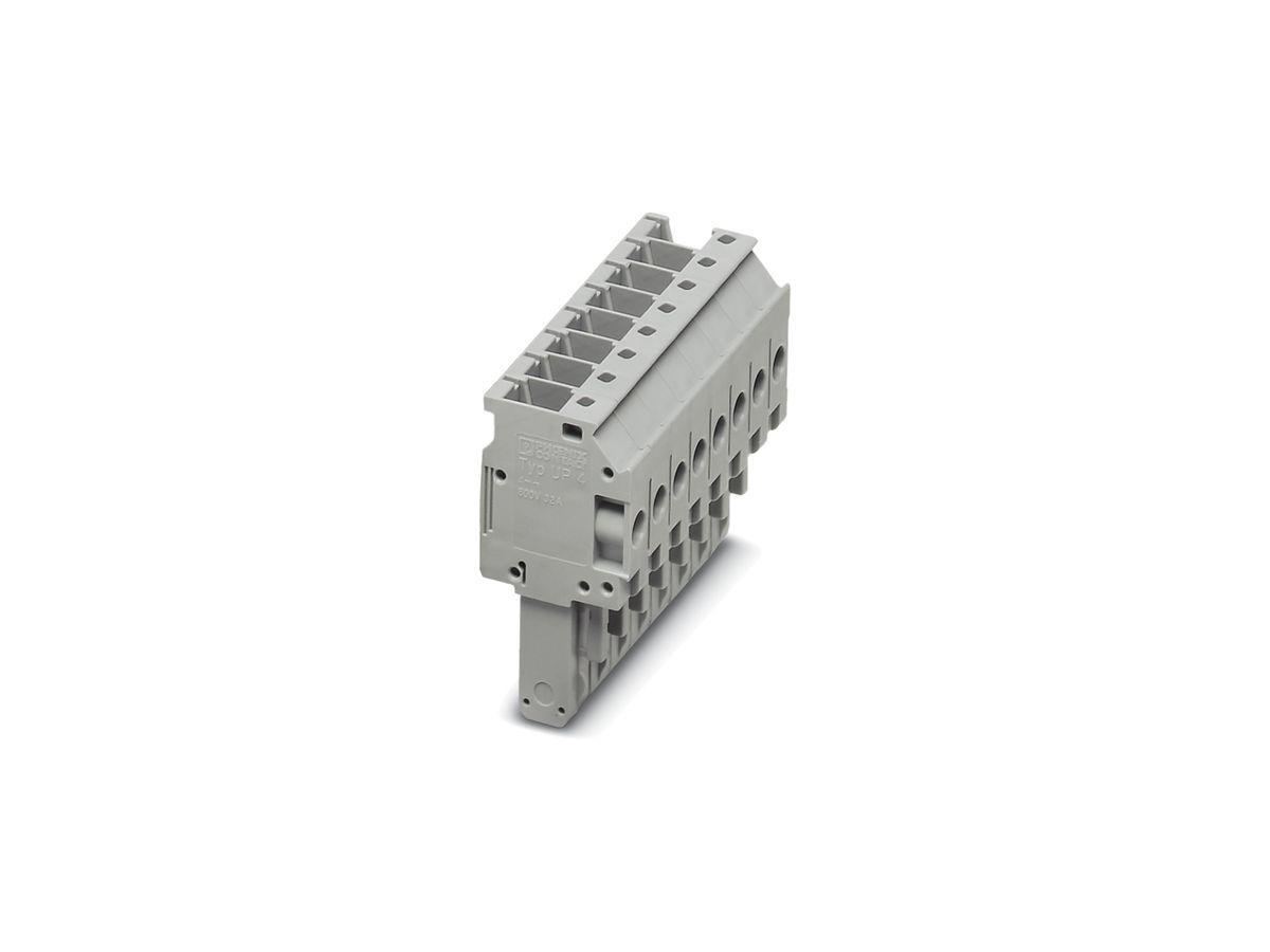 Stecker Phoenix Contact 8L 0.2…6mm² grau mit Schraubanschluss UP4/8