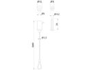 Seilabhängung Philips CoreLine FastSet Edelstahl 1500mm 2er-Set