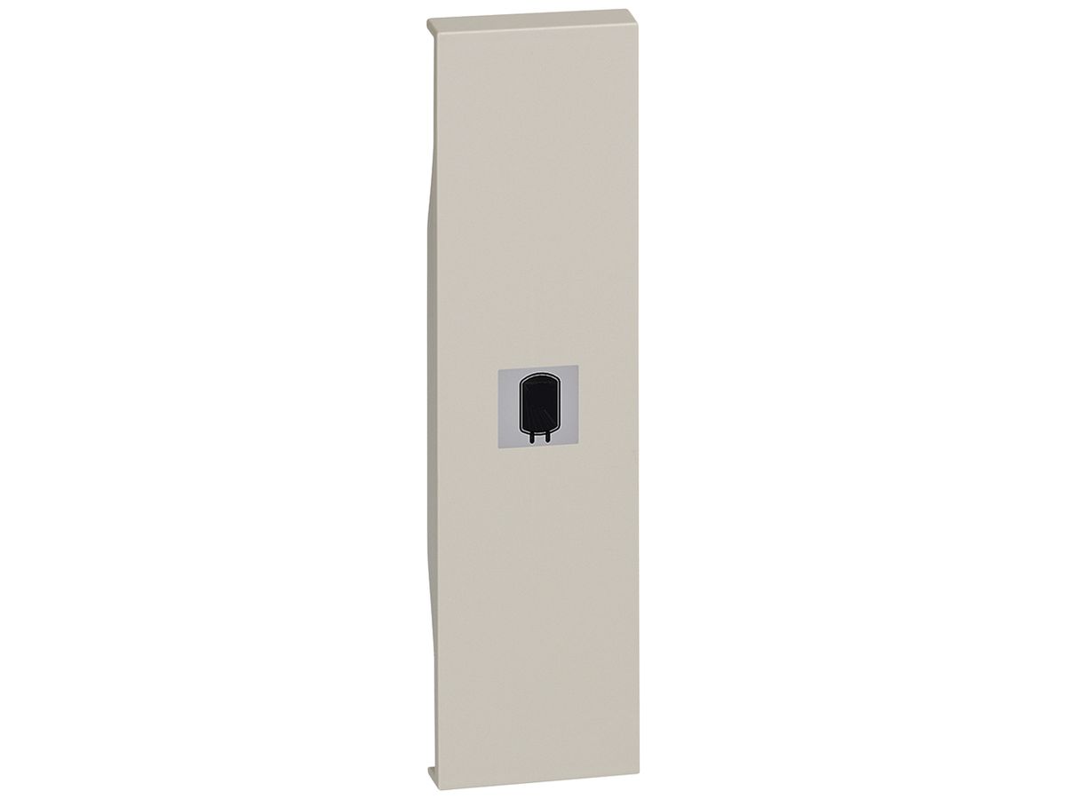 Tastenabdeckung Living Now 1 Modul mit Symbol Boiler sand