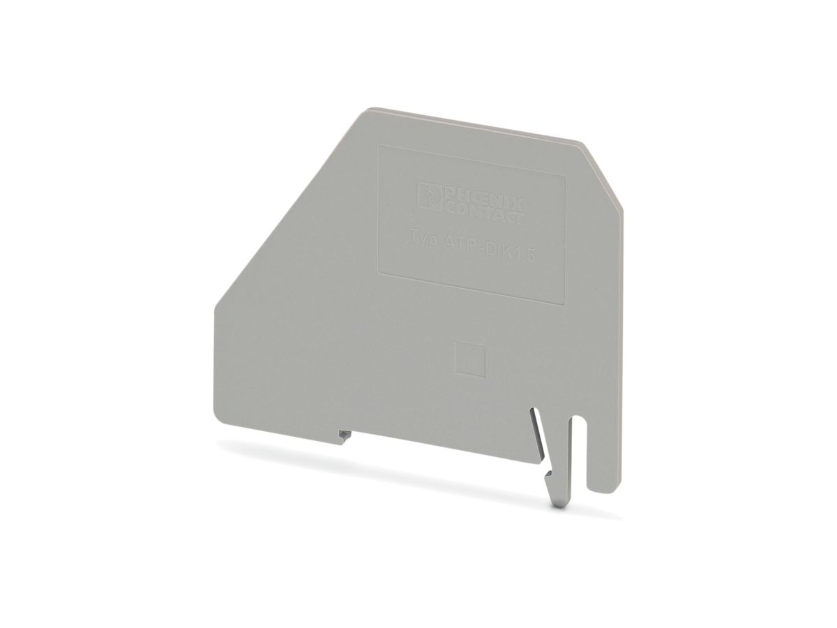 Trennplatte Phoenix Contact L=65.3mm B=2mm, H=60mm grau