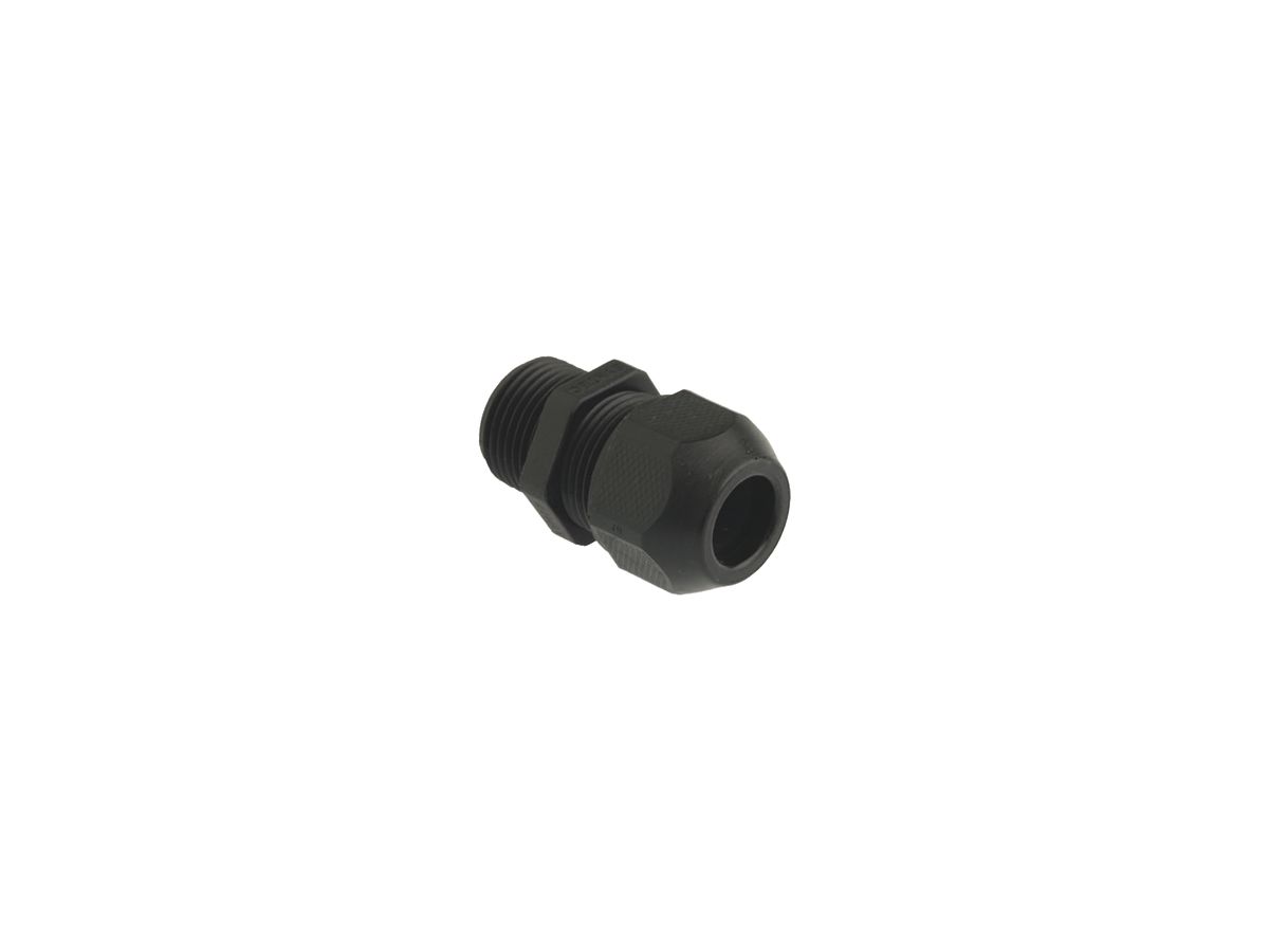 Kabelverschraubung AGRO M16 schwarz für Ø2…6 mm, Anschlussgewinde lang