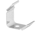 Montageclip f.AP-Profil gerillt GRAZIA 10, 2 Stück 45° sichtbar