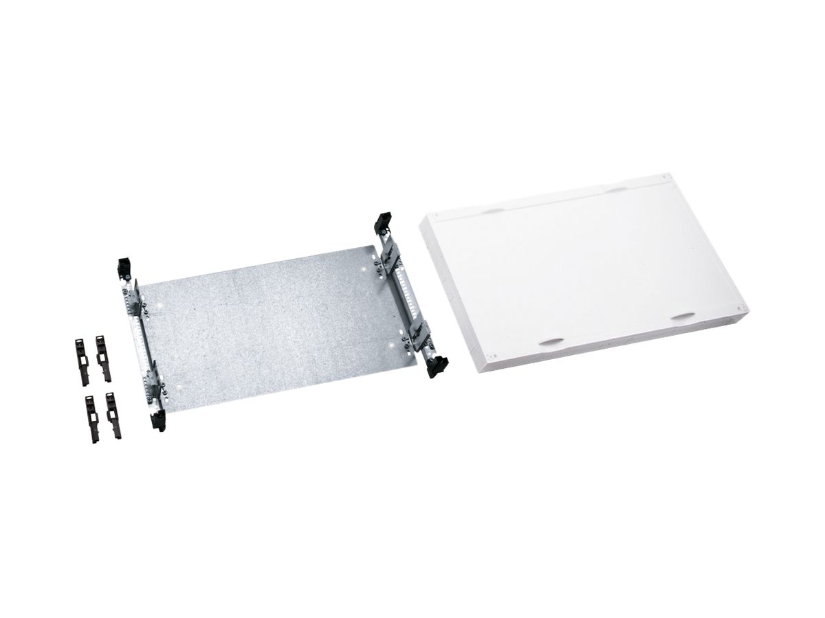 Baustein Hager univers N 300×500mm mit Montageplatte