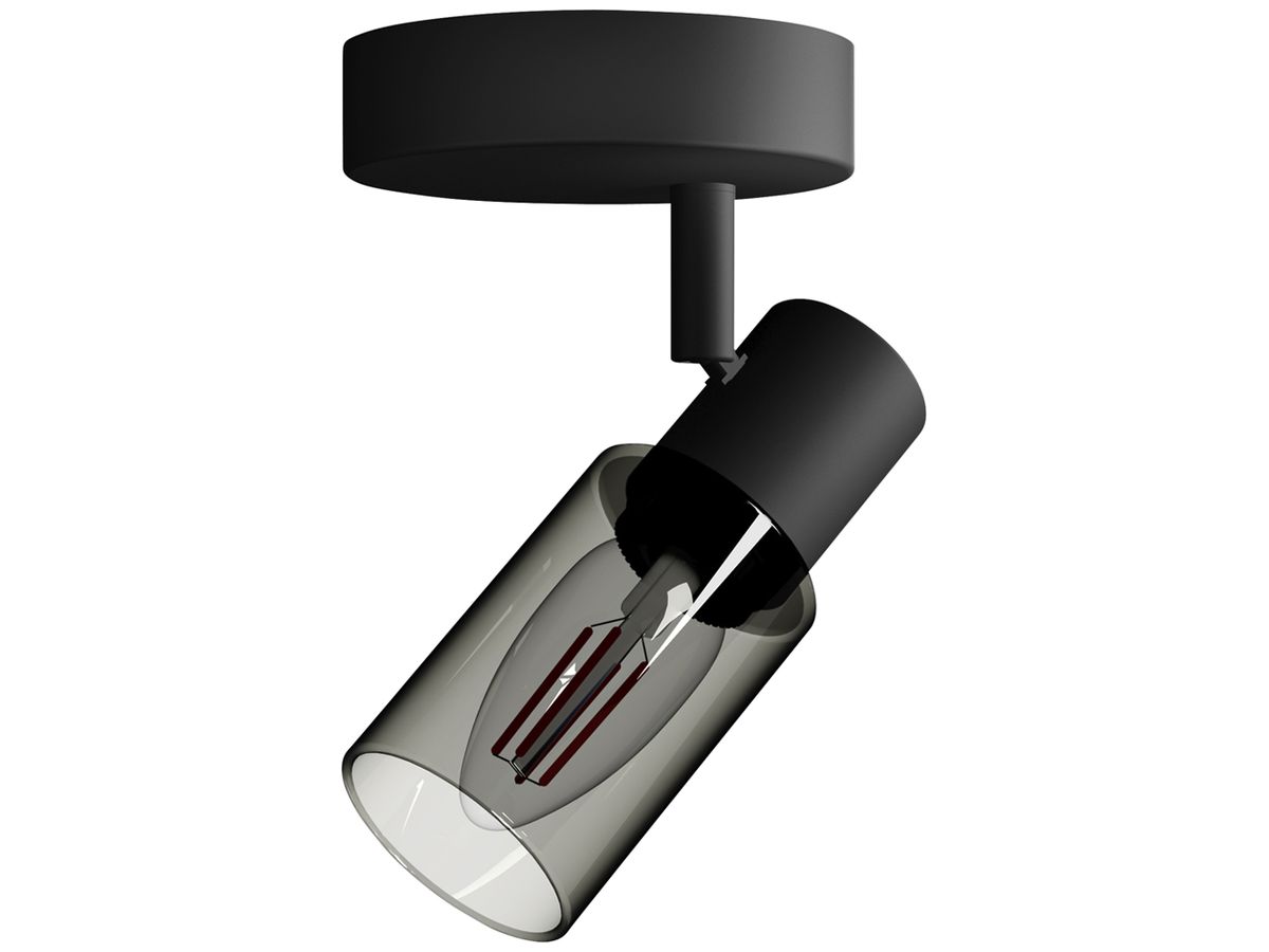 Spot Philips Palms E14 1×25W Ø100×137mm schwarz