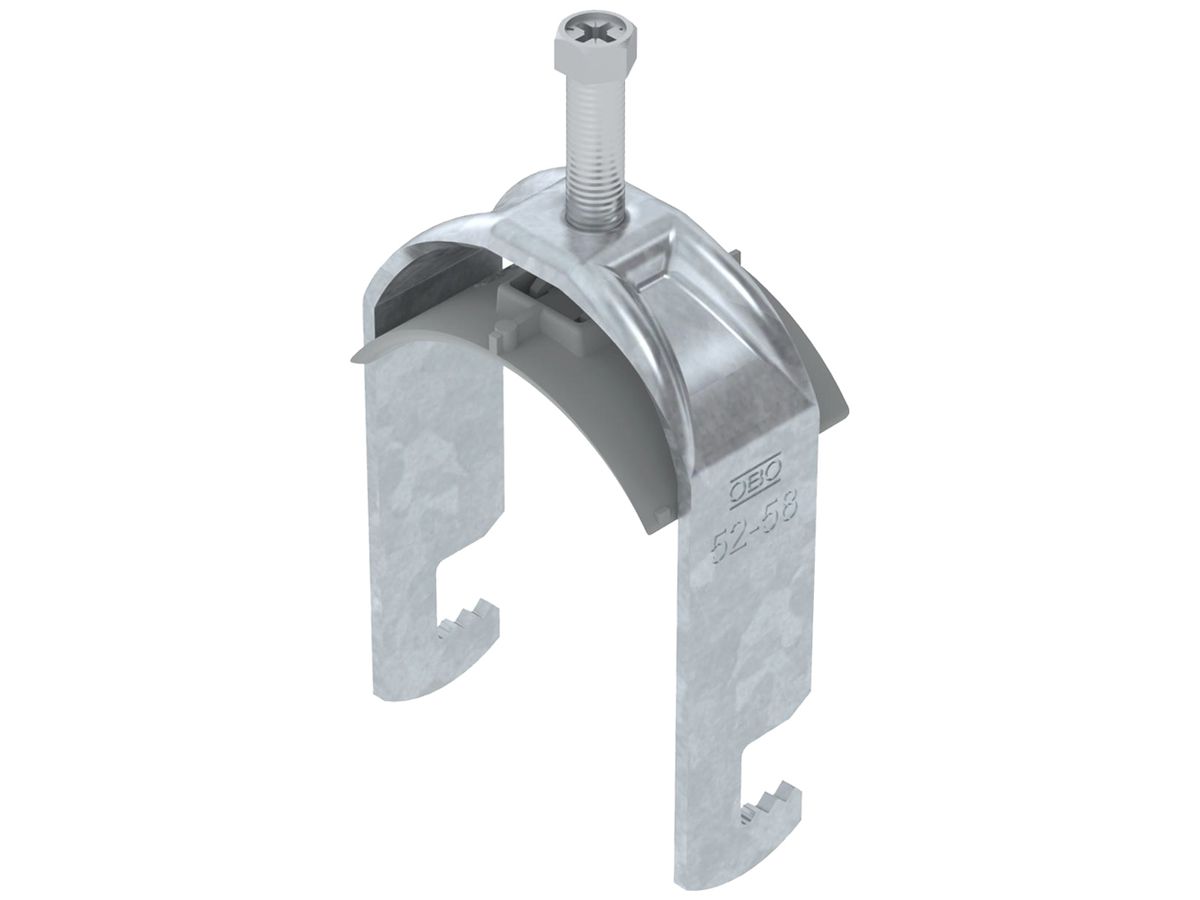 Schnellverleger BET 2056 F-Fuss Kunststoff 52…58mm 1×Kabel Stahl tfZn