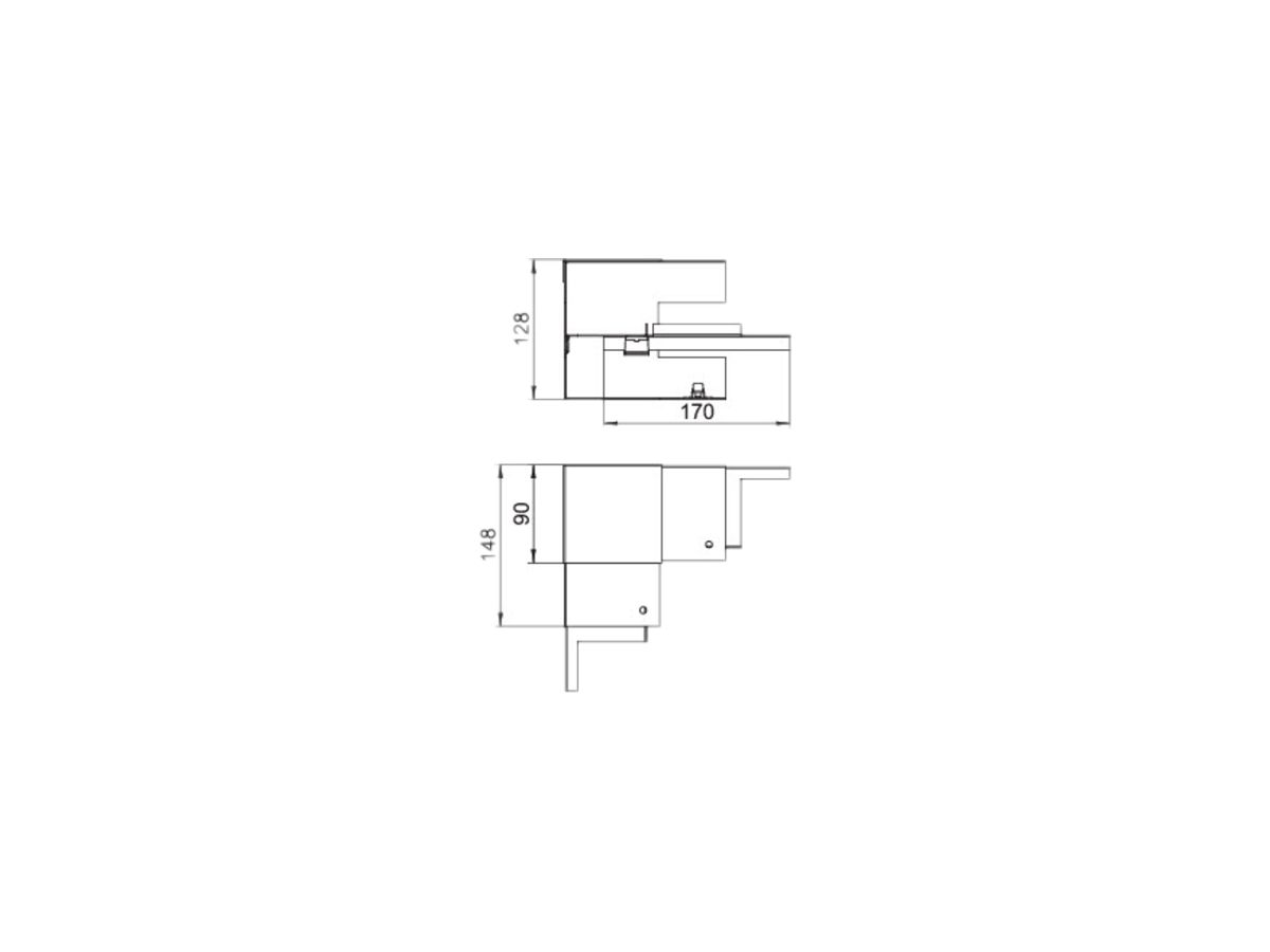 Inneneck Bettermann GS-SI90130 reinweiss