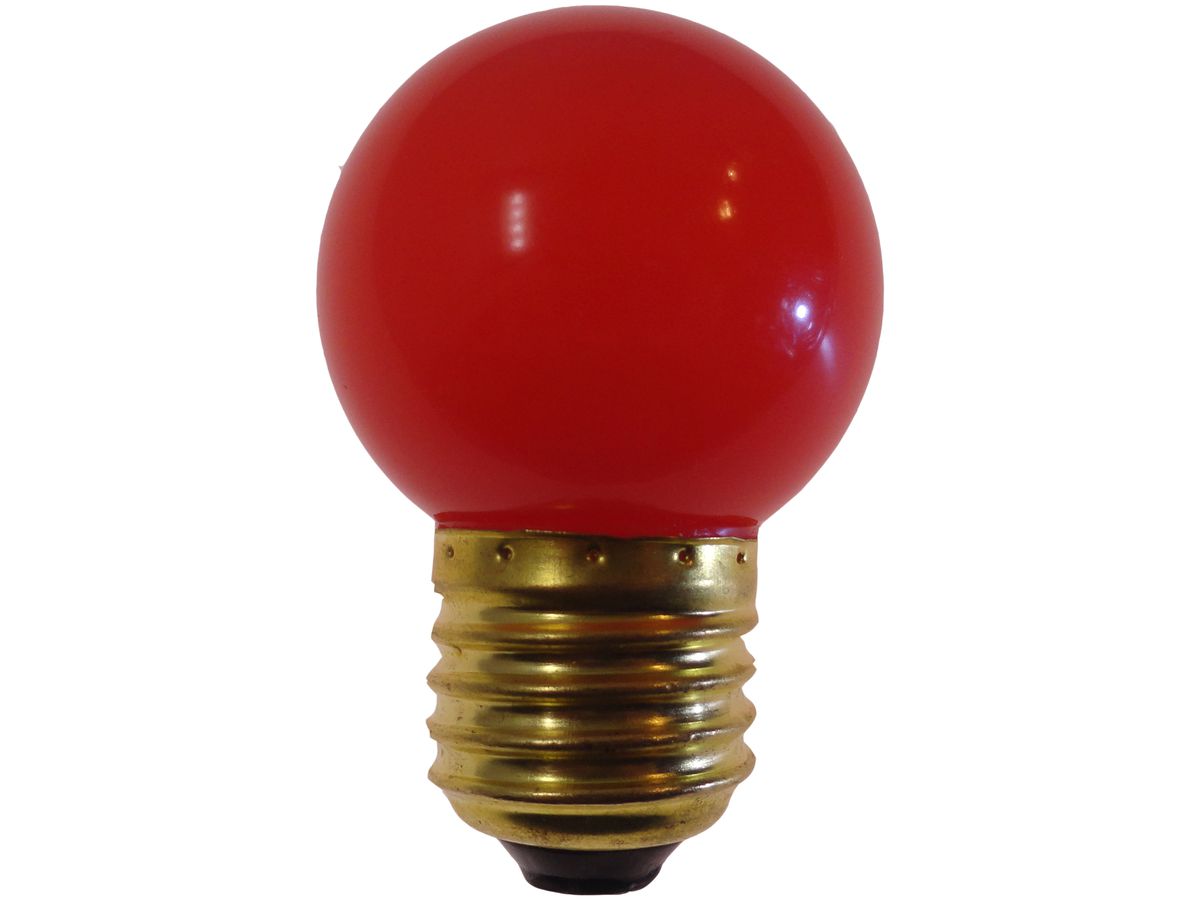 LED-Lampe ELBRO E27 0.7W 230V rot matt