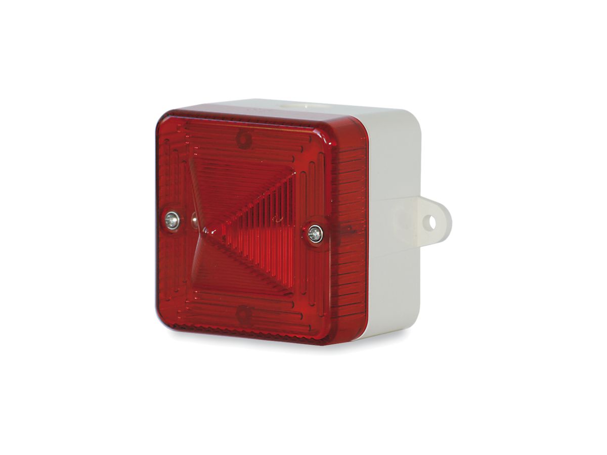 Telefon-Blitzleuchte Comax 230VAC 35mA IP66 rot