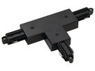 T-Verbinder SLV für 1-Phasen Stromschiene, Erde links schwarz