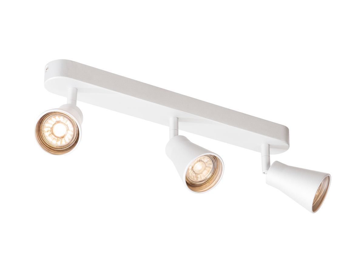 Decken-/Wandleuchte SLV AVO TRIPLE CW GU10 3×50W 400×95×115mm weiss
