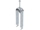 Schnellverleger BET 2056 H-Fuss Kunststoff 28…34mm 3×Kabel Stahl tfZn