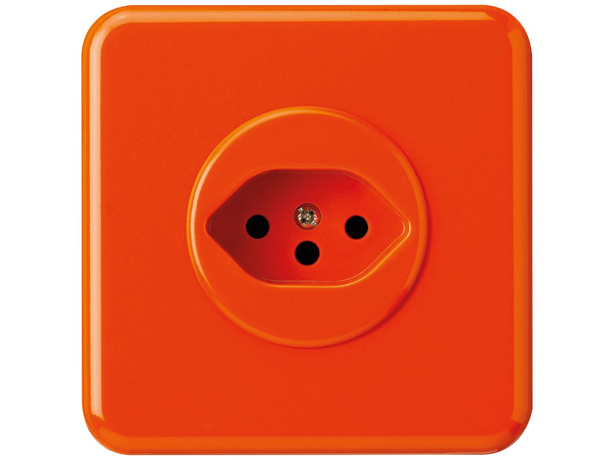 UP-Steckdose basico Typ 13 orange