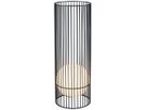 LED-Stehleuchte SLV GRID IP44/65 8W 500lm 2700K schwarz