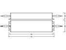 LED-Konverter OT 250/220…240/24 P 250W 24VDC 265×68×40mm IP66