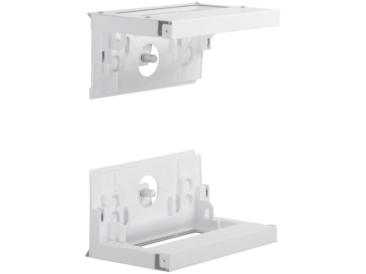 Ober-/Unterteil-Set Hager univers 1F für AP-Rahmen IP30 SK I 250×160mm 2 Stk