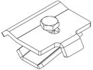 Klemmstück 45×43 mm für MB, KP, WSMB an Multifix gvz