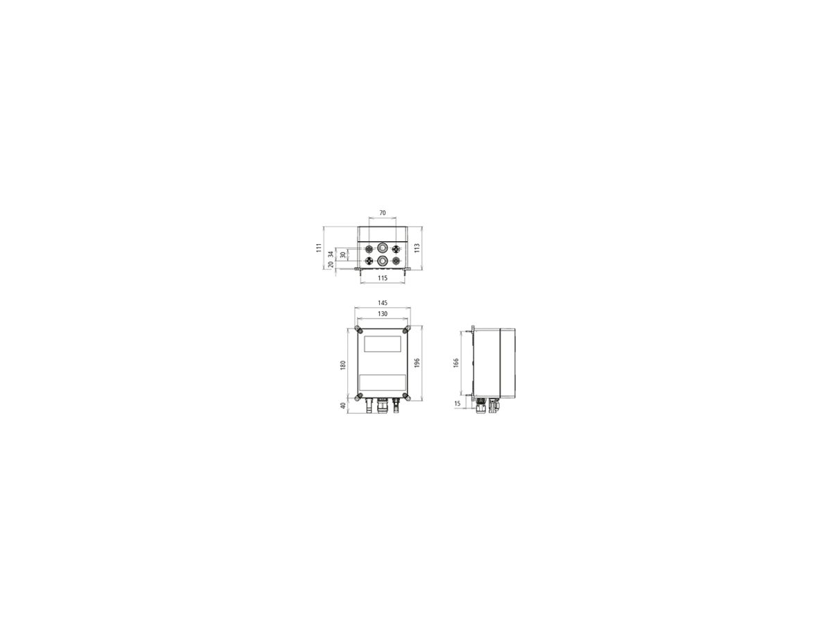 Generatoranschlusskasten DEHN SE DCU 2 YPV 1100 1M 1S original MC4 FM