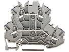 Doppelstockklemme WAGO TOPJOBS (L) 2.5mm² grau