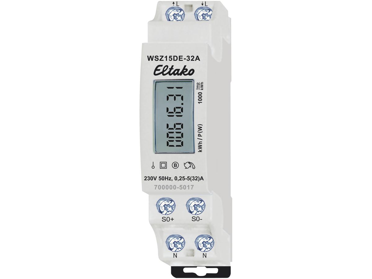 REG-Energieszähler Eltako WSZ15DE, 1×32A