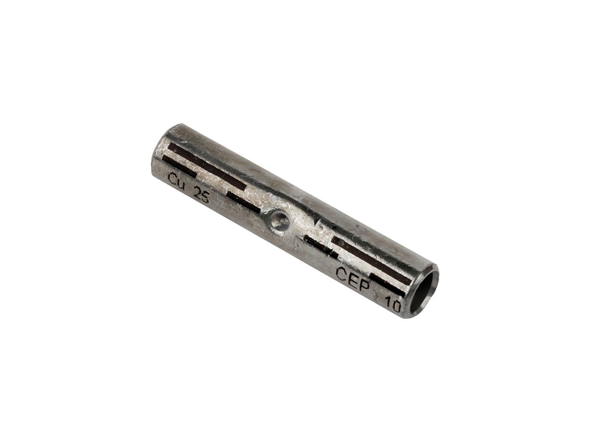 Pressverbinder Cellpack DV-CU-V 25 lang 25mm² Kupfer verzinnt