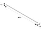 AP-Stromschiene SLV S-TRACK DALI 3-phasig, 4m, schwarz