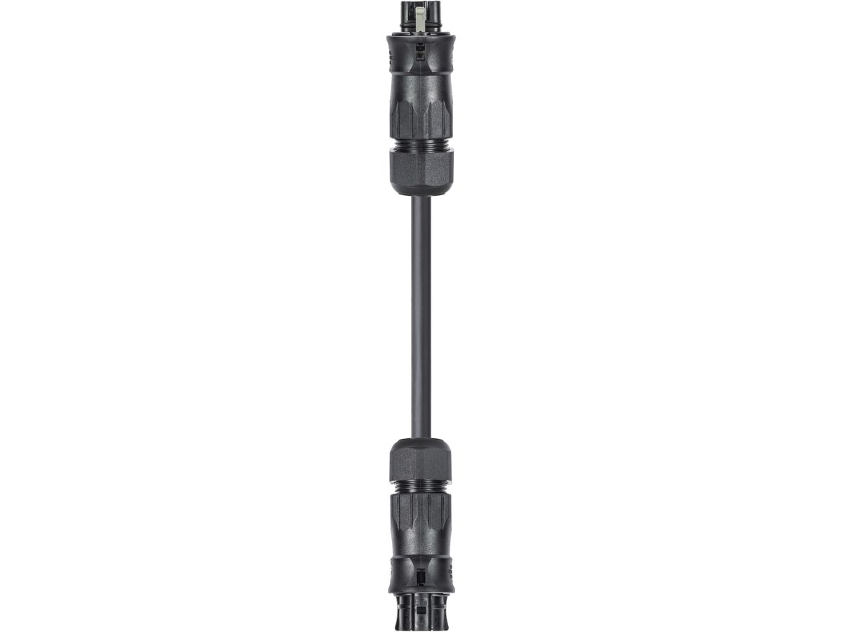 Stecker/Buchsenteil Wieland 6m 5L schwarz, 2.5mm²