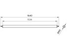 LED-Feuchtraumleuchte Philips WT210C 54W 7000lm 4000K IP69K weiss