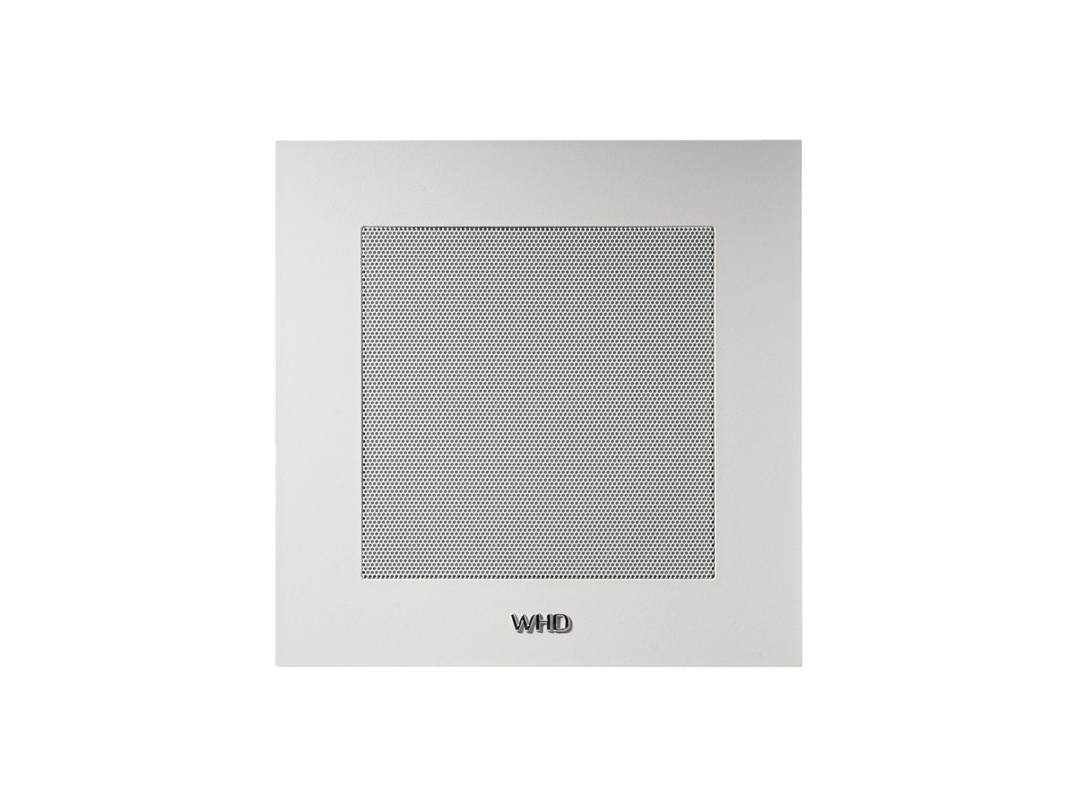 Blende WHD KBS M 180 Kunststoff quadratisch mit Gitter ws für M/R 180