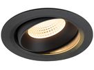 EB-LED-Spot SLV NUMINOS MOVE XL 24W 3600lm 3000K WB DALI DIM Ø190×116mm sz