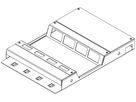 Bodendose doppelt Lanz H=45mm 8 FLF