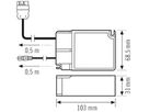 LED-Konverter ESYLUX DRIVER SET 32W 700mA RJ45 WAGO WINSTA DALI-2