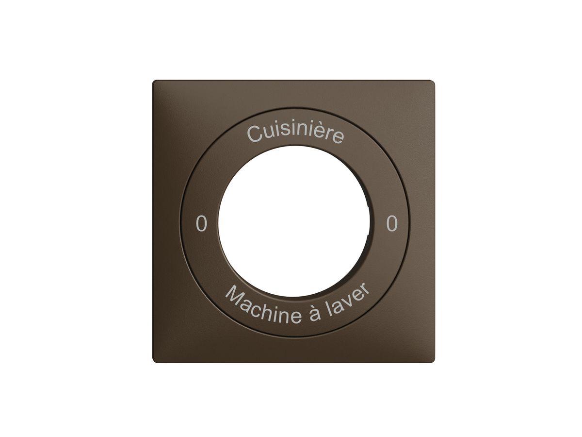Frontset 0-Cuisinière-0-Machin à laver EDIZIOdue 60×60mm coffee