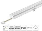 LED RetroFlex NEW Lens-Optic 1.5m,ws - 25-75W,3000/4000/5000K,DALI