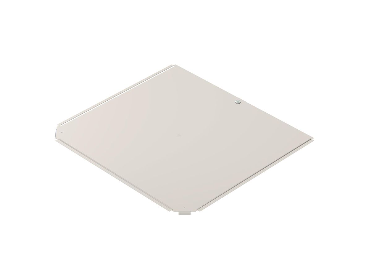 Deckel BET RTD zu T-Stück 600mm Edelstahl A2 blank