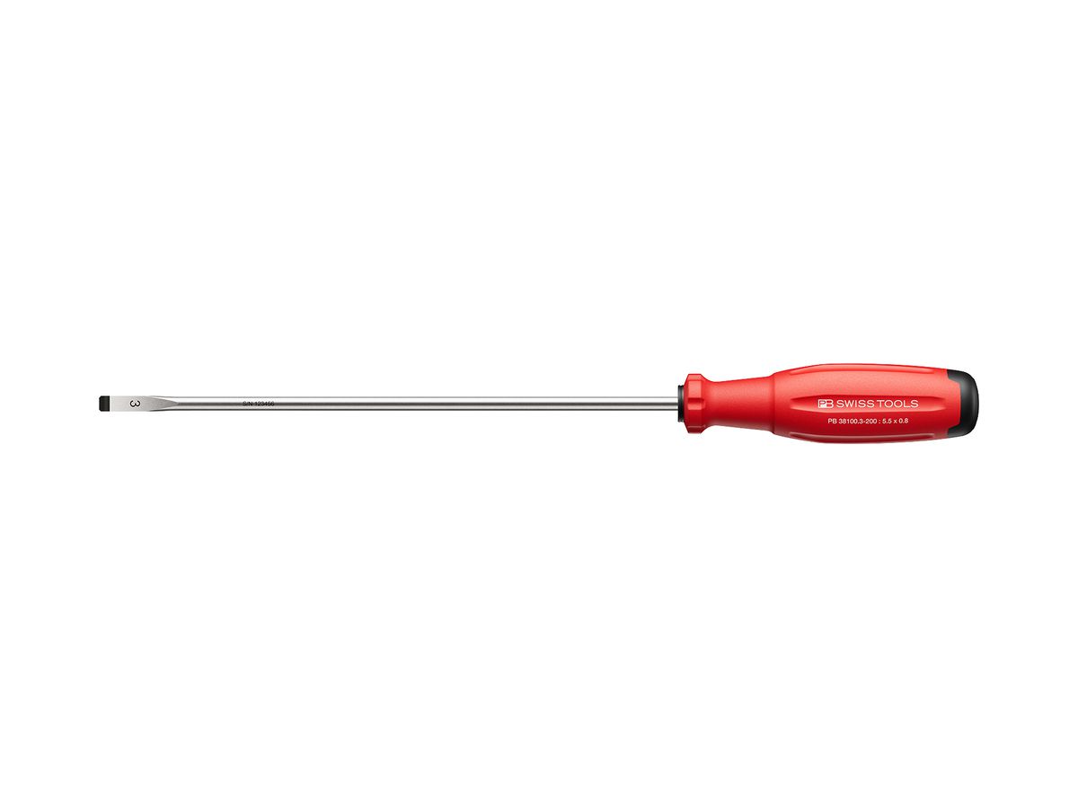 Schraubenzieher PB SwissGrip Evo 0.8×5.5×200mm