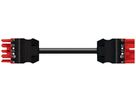 Verbindungsleitung WAGO 5×1.5mm² 16A 400V 2m Cod.P rot
