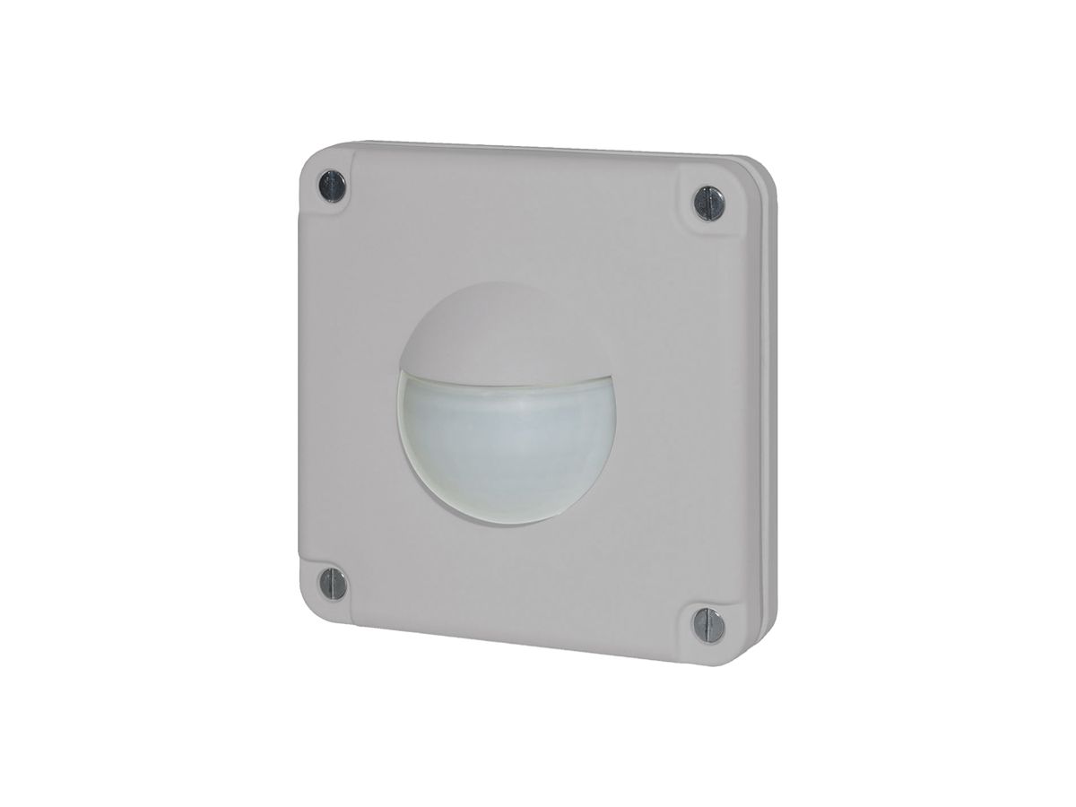UP-Präsenzmelder KNX Luxomat PD2 S 180 ST IP55 NEVO-kompatibel hellgrau