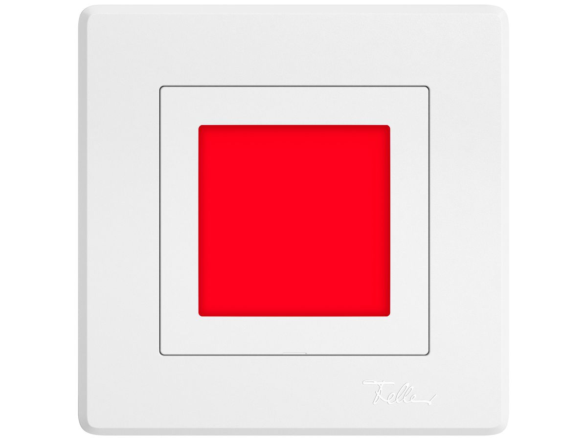 UP-LED-Leuchte EDIZIO.liv SNAPFIX® LED-rot 24V ws