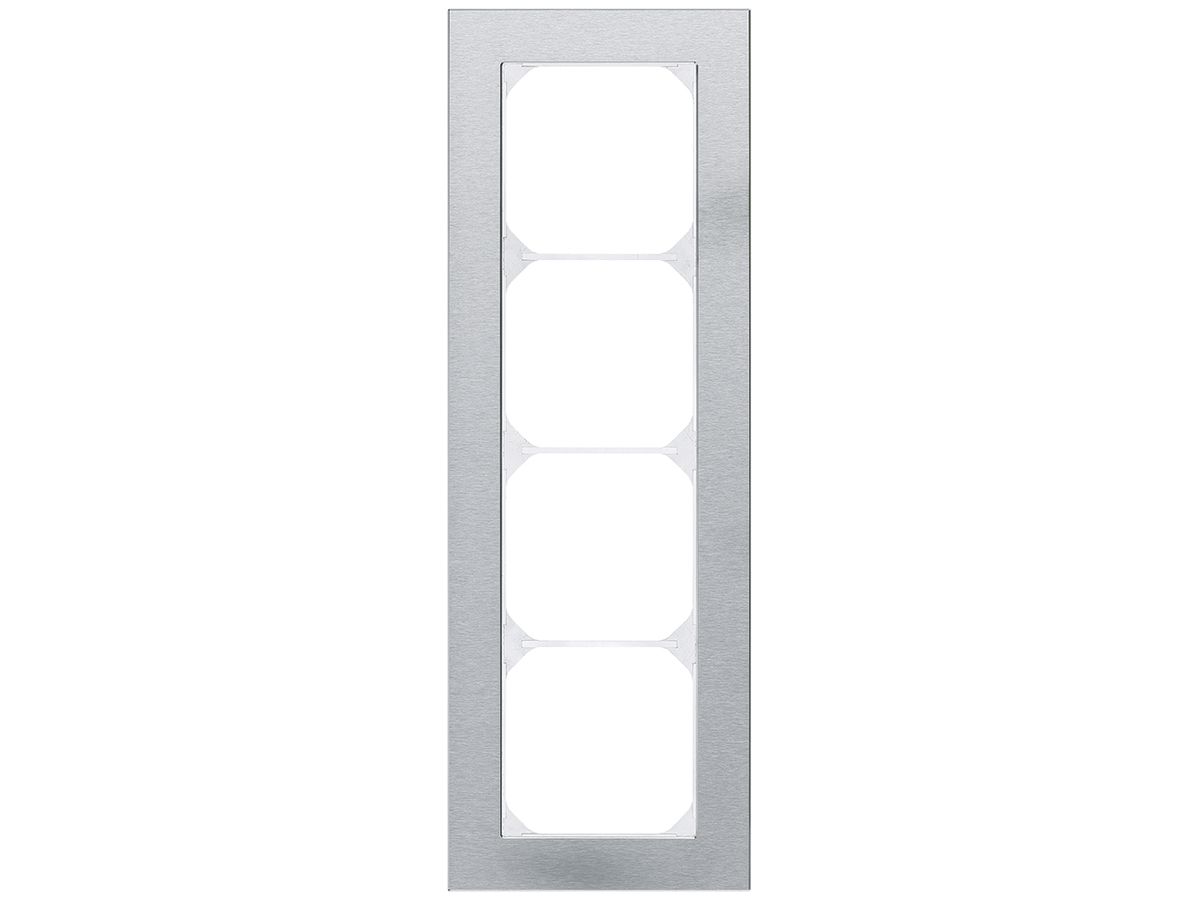 Abdeckrahmen KAL.art 4×1 274×94mm Edelstahl gebürstet