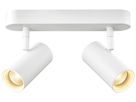LED-Spot SLV NOBLO 12W 1450lm 927 DIM 240×105×127mm weiss 2×Spot