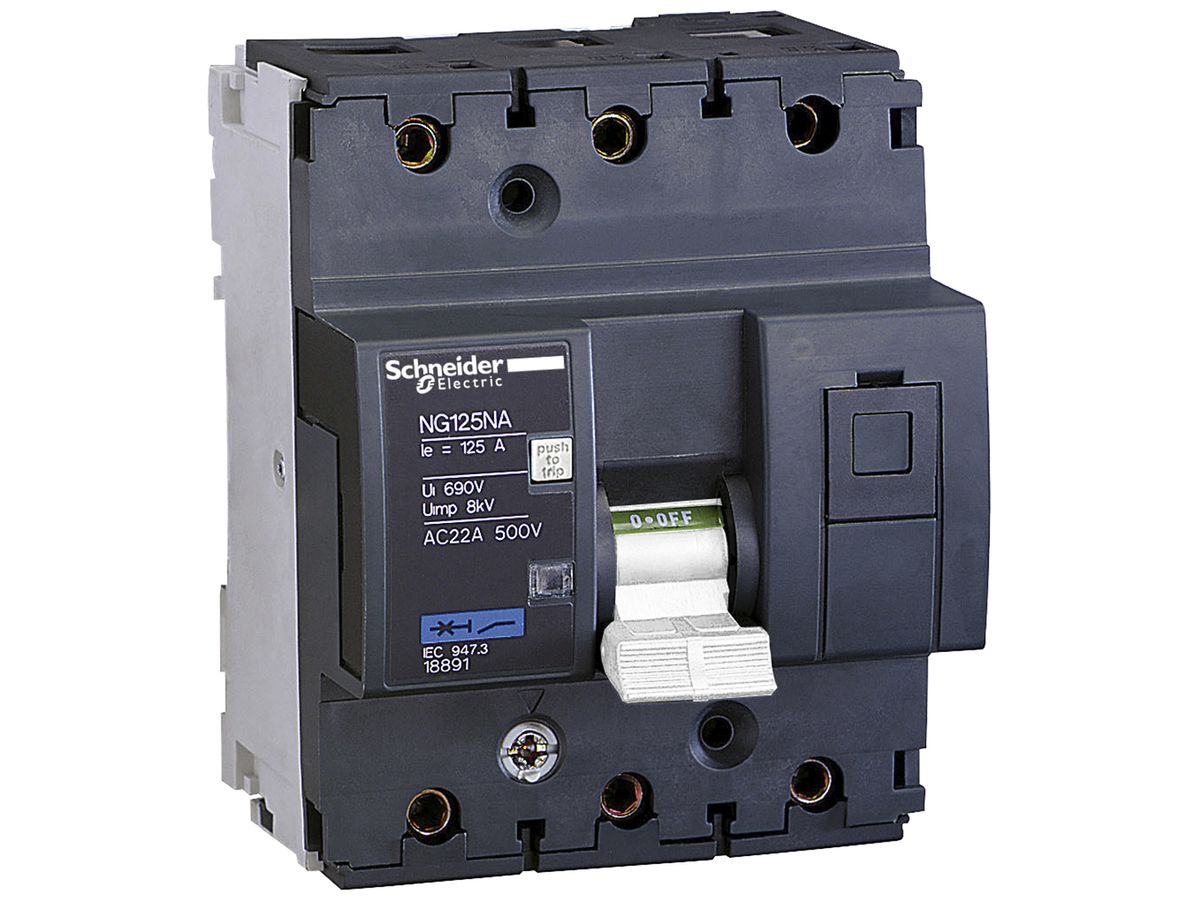Lasttrennschalter Schneider Electric NG125NA 3P 63A