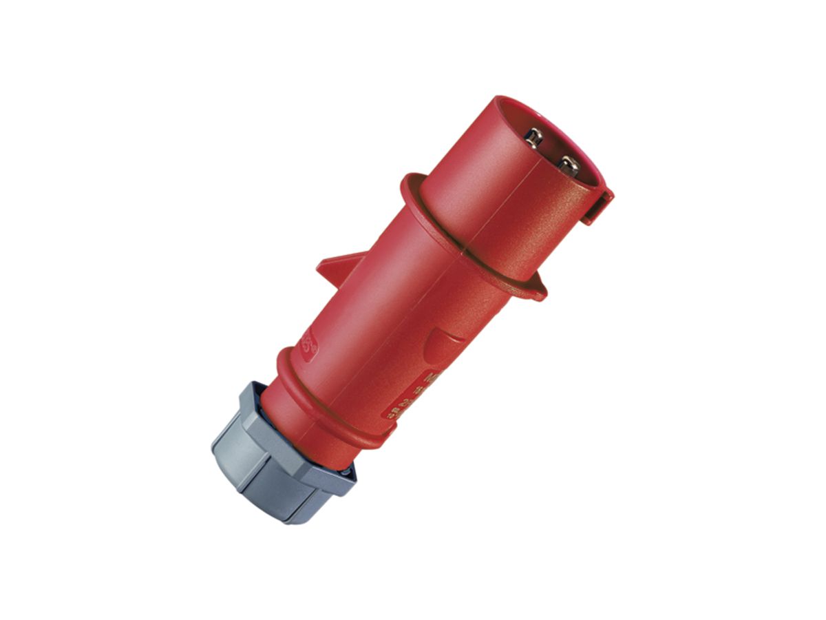 Stecker CEE Mennekes AM-TOP 16A 2LPE rot