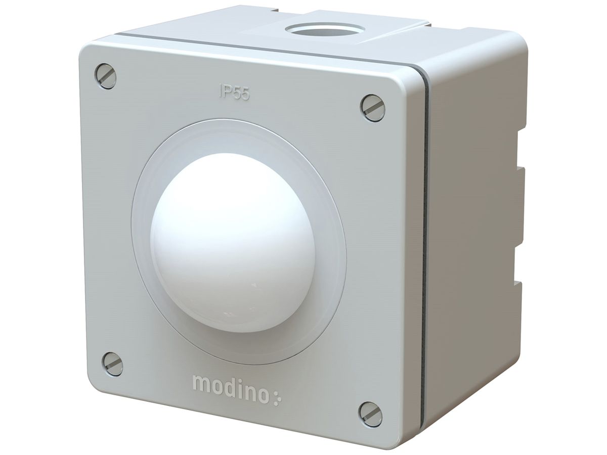 AP-Bewegungsmelder MAX HAURI modino exo PIR 180° IP55 grau